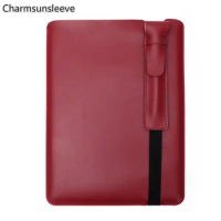 Charmsunsleeve,For Macbook Pro 13 2019 Case,Microfiber Leather Cover Laptop Sleeve Bag With Pen Case