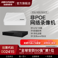 海康威視非POE硬盤錄像機多路數網絡監控主機盒高清NVR商用刻錄機