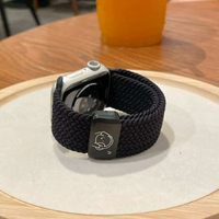 全城熱賣 - 適用小米9Pro耳機小狗編織磁吸錶帶iWatchS11紅米654通用華為FIT4黑色（不含手錶）適用：蘋果46MM（ S10-11代）