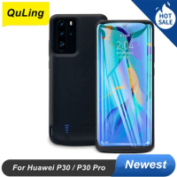 QuLing For Huawei P30 Battery Case P30 Pro Battery Charger Case Phone Stand Cover Power Bank For Huawei P30 Battery Case