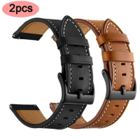 Leather Bracelet For Xiaomi Huami Amazfit Bip U S PRO Strap SmartWatch Wristband For Amazfit GTS gts2e gts 2 mini Strap Belt