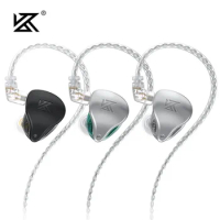 KZ AST 12BA Units 24 Balanced Armature Earphones HIFI Monitor Earbuds Noise Cancelling Music Headsets 2PIN Cable AS24 AS16 ZAR
