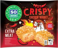 SO GOOD HOT CRISPY CHICKEN NUGGET 400GR HALAL NAGET AYAM KRISPI PEDAS