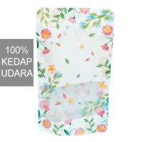 50pcs Doorgift Ziplock Bag, Goodies Bag, Floral Design Garden Theme