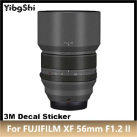 For FUJIFILM XF 56mm F1.2 R WR Lens Sticker Protective Skin Decal Vinyl Wrap Film Anti-Scratch Protector Coat XF 56 F1.2 II