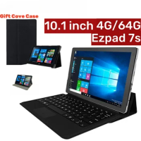 64 Bit 2in1 Tablet PC Sales 4GBDDR +64GB ROM 10.1 P7 Mini Notebook Windows 10 USB 3.0 HDMI-Compatible 6500mAh 1920 x 1200 IPS