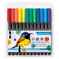雄獅SIMBALION BP35/24 彩艷筆24色組 彩色筆