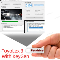 2023 ToyoLex 3 With Unlimited Keygen Denso Toyota Lexus Mascheramento DTC Software Funziona con KESS /KTAG Freeship USB