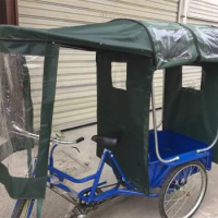 Elderly Tricycle Sunshade Electric Human Vehicle Pedal Tricycle Awning
