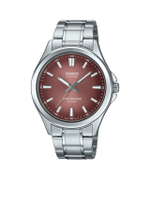 CASIO นาฬิกาข้อมือ MTS-RS100D-5ADF สีน้ำตาล