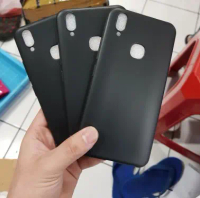 TPU Slim matte Black for Vivo V9 softcase Jelly case