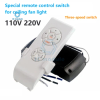 110V 220V Ceiling fan light Wireless Remote Control Receiver universal three-speed regulation remote control receiver switch