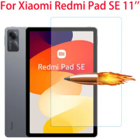 Tempered Glass For Xiaomi Redmi Pad SE 11 inch 2023 Protective Film For Redmi Pad SE Tablet Screen Protectors