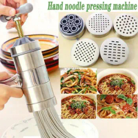Pasta Machine Stainless Steel Noodle Maker Press Pasta Machine Kitchen Pressing Spaghetti Crank Cutting Noodle Maker Tools