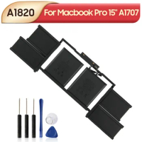 New Replacement Battery A1820 For Apple Macbook Pro 15" A1707 2016 2017 year MLH32CH/A MLW82CH/A 6667mAh with Tools