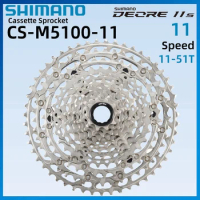 Shimano DEORE CS M5100 11 Speed Cassette Sprocke Freewheel for Bike MTB CS-M5100 11-51T 42T Bicycle 11V HG Flywheel