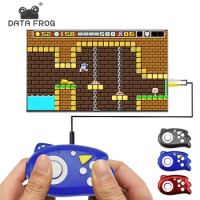 Data Frog Mini Video Game Console Portable 8 Bit Game Player Build In 89 Retro Classic Games Support TV Output Gift For Kids