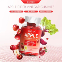 BUNDLE PROMOTION: APPLE CIDER VINEGAR GUMMY Contains 5000mg Each Serving Vitamin B12/B9 Supp Diet & 