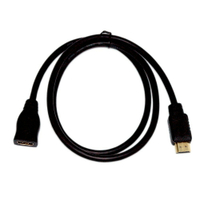 fujiei HDMI 超高清影音傳輸延長線1.4版 1M -HDMI公 母  1.4版認證線  AnyCas可用