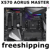 For Gigabyte X570 AORUS MASTER Motherboard 128GB AM4 DDR4 ATX X570 Mainboard 100% Tested Fully Work