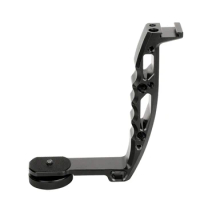 Gimbal Accessories L Bracket Stand Handle Grip with Hot Shoe 1/4 Inch Screw for Zhiyun Crane 2 Ronin S Stabilizer