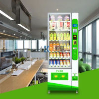 Inexpensive Small Cold Drink Mini Vending Machine Combo Vending Machine For Foods And Drinks