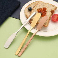 Multifunctional Cheese Butter Knife Cheese Tools Knife Stainless Steel Household Breakfast Bread Jam Knife Kitchen Gadgets