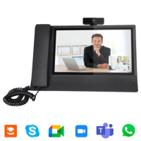Video phones-11.6 inch IP video phone for home, conference, PoE, Android 7, 1920*1080 FHD, Camera, Micphone, Speaker, 5G wifi