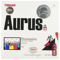 Original Tibhar aurus pro table tennis rubber for Romania national team pimples in fast attack loop for table tennis rackets