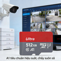 Thẻ nhớ 512GB MicroSDXC High Endurance cho camera hành trình 4K với GPS - Ghi hình 4K có tọa độ, độ 