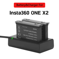 For Insta360 ONE X2 Rechargeable Lithium Polymer Battery&amp; Charge Hub For Insta360 Camera Batteries Accessories