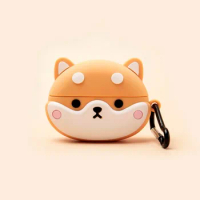 Cartoon for Realme Buds T300 / T100 Case Funny Dogs 3D Protection Silicone Case for Realme Buds T100 Headphone Case