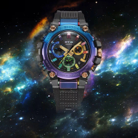 CASIO 卡西歐 G-SHOCK 閃耀星雲 電波錶 藍牙錶 太陽能錶(MTG-B3000DN-1A)