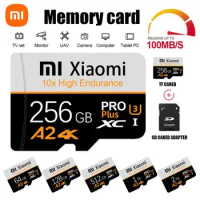 Xiaomi 2TB SD Memory Card 2TB 512GB Flash Memory SD Cards A2 High Speed Micro TF/SD Card 128GB Adapter Dash For Cam/Drone/table