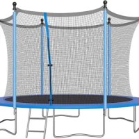 Trampoline Enclosure Net Outdoor Jump Trampoline PVC Spring Cover ASTM Approved Padding Premium Bouncer for Kids and Adults