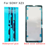 For SONY Xperia XZ3 H9493 Front LCD Display Waterproof Adhesive Back Door Battery Cover Sticker Glue Replacement 6.0"