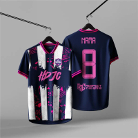 เสื้อกีฬา, สำหรับผู้ชาย, เสื้อฟุตบอล, พร้อมชื่อและหมายเลขฟรี, มีให้เลือก 5 สี, สต็อกพร้อม, เสื้อยืดก