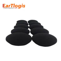 EarTlogis Sponge Replacement Ear Pads for Logitech H600 H340 H330 H609 Headset Parts Foam Cover Earbud Tip Pillow