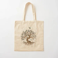 Tree of Life - Yggdrasil Tote Bag canvas shopping bag eco pack Tote Bag