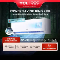 TCL AC AI Inverter Pro Wi-Fi 2 PK - Power Saving - Smart Home Control - Gentle Cool - Healthy Filter