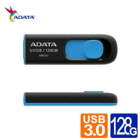 ADATA 威剛 UV128 128G USB3.2 行動碟(藍色)
