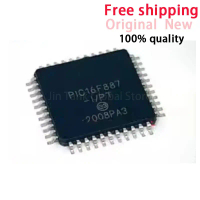 PIC16F887-I/PT, 5 ชิ้น, IC QFP, MCU, 8BIT, 14KB FLASH, 44TQFP, ใหม่และเป็นต้นฉบับ