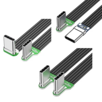 USB C to C Soft Silicone Wire for Monitoring Cameras 480Mbps Data Transfer A0NB