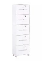Joy Design Studio Naomi 5 Tiers Storage Cabinet with 10 Doors