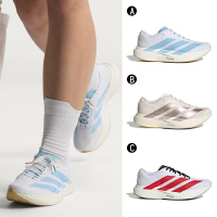 【Adidas 愛迪達】ADIZERO EVO SL WOVEN W 慢跑鞋 運動鞋 男女 A-JQ4526 B-KI6959 精選三款