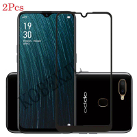 สำหรับ สำหรับ กระจกนิรภัยคุณภาพสูง, สำหรับ OPPO A5S, ปกเต็ม, ตัวป้องกันหน้าจอ, เข้ากันได้กับ OPPO A5