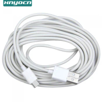 Xnyocn 5M Long USB Type C Cable Charging USB-C Type-C Cable For Huawei Vivo Honor Xiaomi Mi Redmi Oneplus Samsung USBC Charger