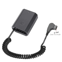 D-tap ke NPFZ100 NP-FZ100 Dummy DC Power AC Adapter untuk Kamera Sony ILME-FX3 A6600 A7M3 A7M3K A7RM
