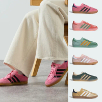 【adidas 愛迪達】GAZELLE INDOOR 運動休閒鞋精選7款(IE7002/IG6782/IG6783IH5484/IH5482/JH5402/JI3523)