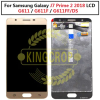For SAMSUNG Galaxy J7 Prime 2018 LCD Touch Screen Digitizer For SAMSUNG G611 LCD Display Replacement parts J7 Prime 2 2018